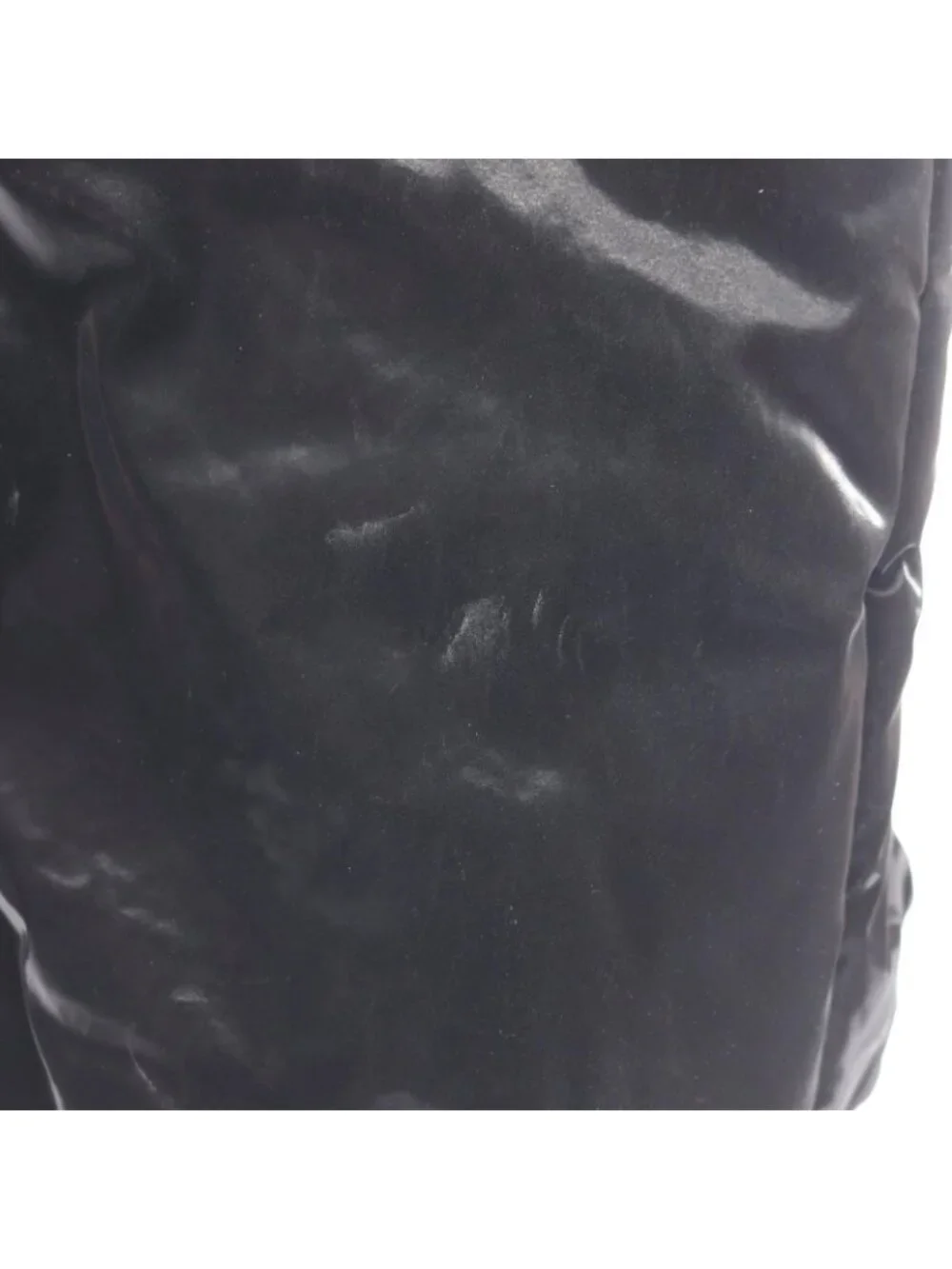 Saint Laurent Paris Tote Bag Wide Puffer Black Nylon